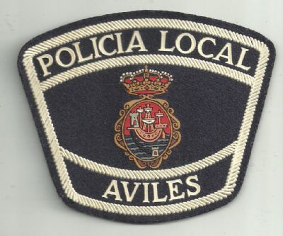 Emblema de Brazo de Policia Local de Aviles (ASTURIAS)