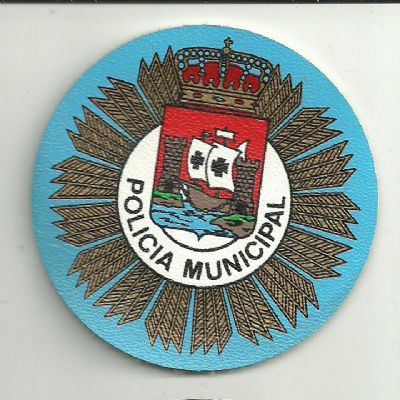Emblema de Brazo Y Pecho Antiguo Policia Municipal de Aviles (ASTURIAS)