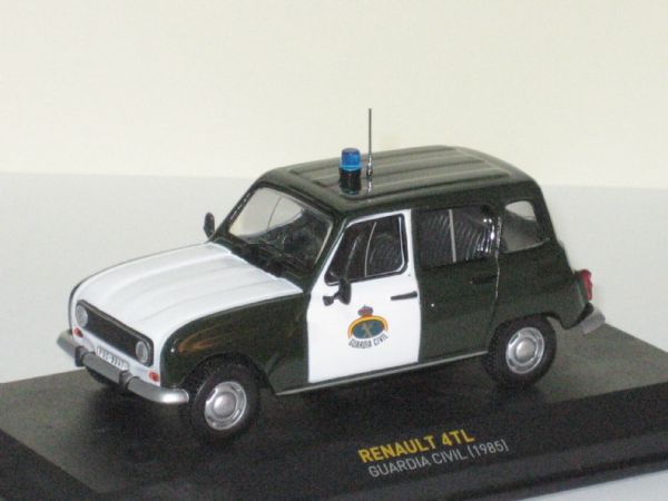 Miniatura Vehiculo Renault 4 TL  Guardia Civil Espaa 1985