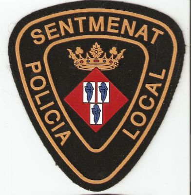 Emblema Brazo Policia Local Sentmenat (Catalua)