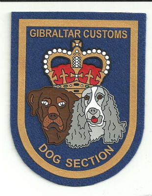 Unidad Canina K-9 del Servicio de Aduanas de Gibraltar