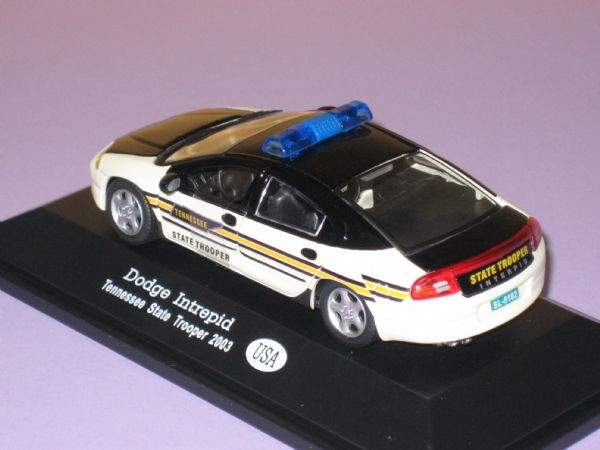 Miniatura Vehiculo Police U.S.A. Dodge Interpid Tennessee State Troper 2003