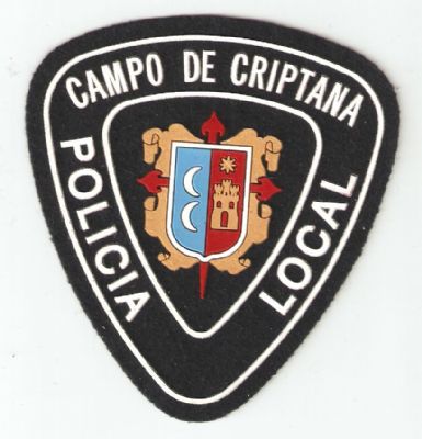 Emblema Brazo Policia Local Campo de Criptana (Ciudad Real)