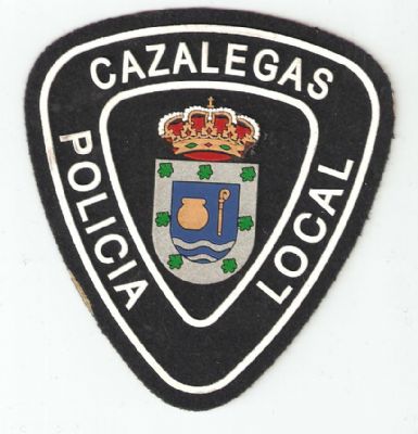 Emblema Brazo Policia Local Cazalegas (Toledo)