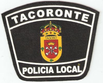 Emblema Brazo Policia Local Tacoronte (Canarias)