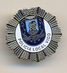 Pins de la Policia Local de Vigo 