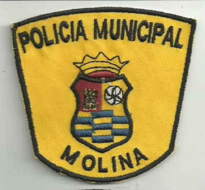 Antiguo Emblema de brazo Policia Municipal Molina de Segura (Murcia)