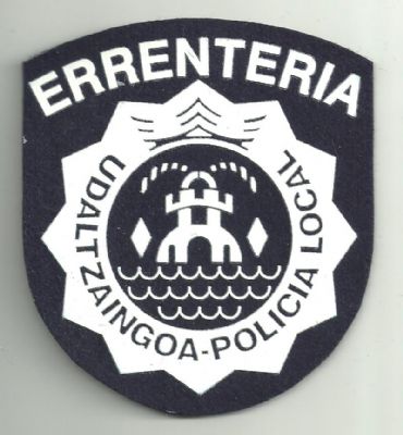Emblema de Brazo Policia Local Errenteria (Pais Vasco)