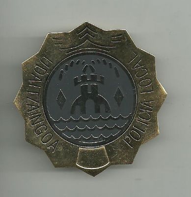 Placa Metalica Pecho Policia Local Errenteria (Pais Vasco)
