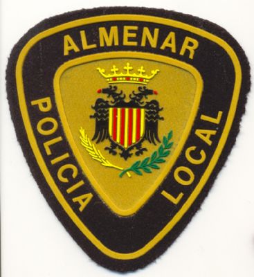 Emblema de Brazo de Policia Local de Almenar (Lerida)