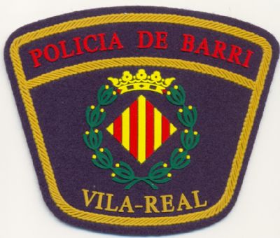 Emblema de Brazo de Policia Villareal (Castellon)