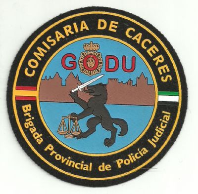Emblema Brazo Comisaria de Caceres (CNP)