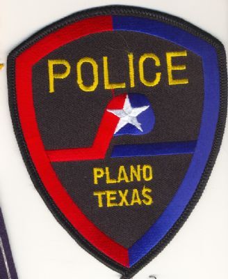 Emblema de brazo de Policia de Plano (Texas-U.S.A.)