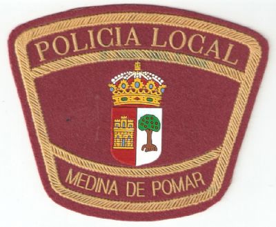 Emblema de Brazo de Policia Local de Medina de Pomar (Burgos)