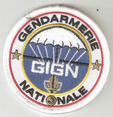 Emblema Grupo de Intervenci�n de la Gendarmer�a Nacional (Francia)