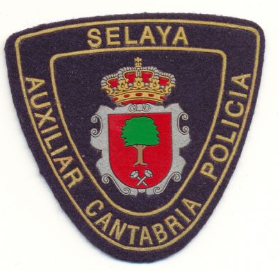Emblema Brazo Auxiliar Polic�a Selaya (Cantabria)