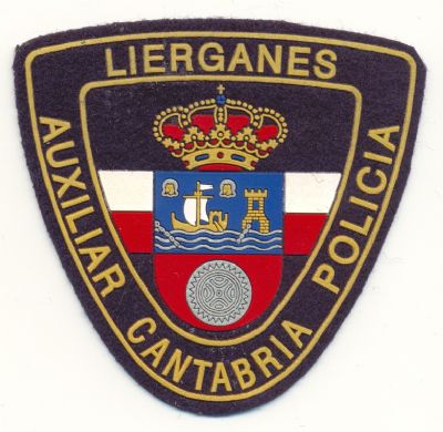 Emblema Brazo Auxiliar Policía Lierganes (Cantabria)