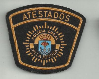 Emblema Brazo Policia Local Villajoyosa (Comn. Valenciana)