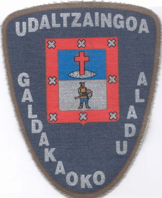 Emblema de Brazo de Udaltzaingoa Galdakao Pecho (Pais Vasco)