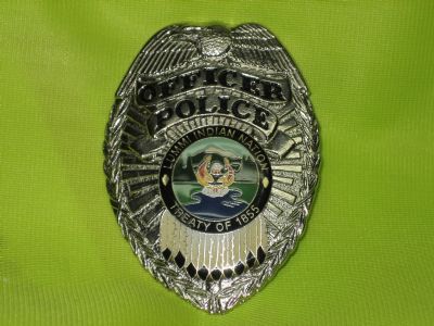 Placa Metal LUMMI INDIAN NATION POLICE (U.S.A.)