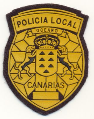 Emblema de Pecho Policia Local de Canarias