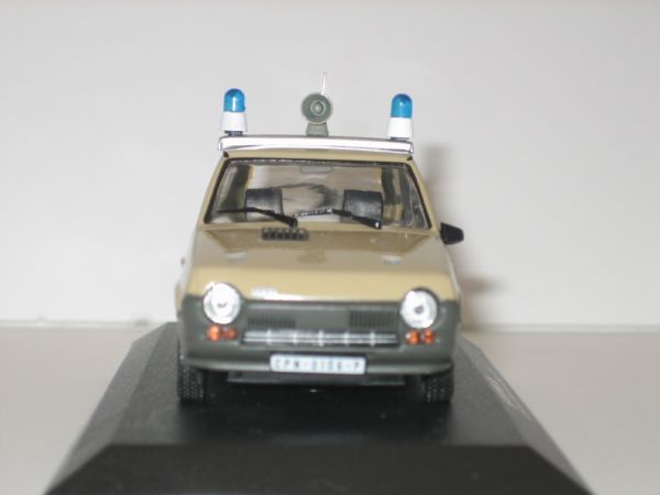 Miniatura Vehiculo Seat Ritmo 75CL. Policia Nacional Espaa 1.981