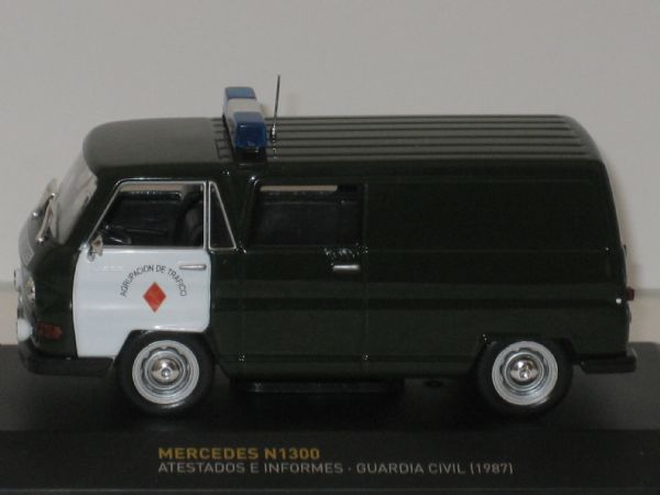 Miniatura Furgon Mercedes N1300 Guardia Civil Espaa 1987