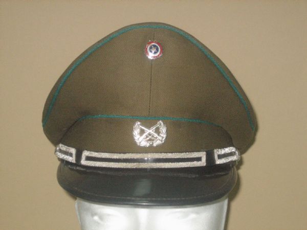 Gorra de Plato de Oficial de Carabineros de Chile