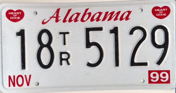 Matricula de Alabama (U.S.A.)