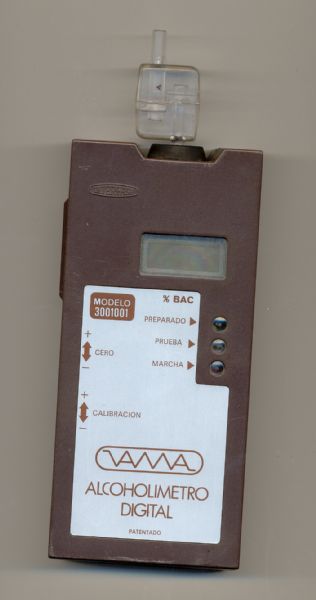 Alcoholimetro Digital VAMA 3001001