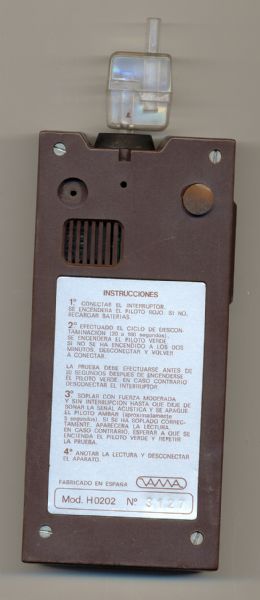 Alcoholimetro Digital VAMA 3001001