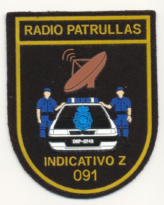 Radio Patrullas Indivativo Z   ( 091) C.N.P. España