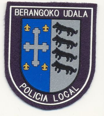 Emblema Policia Local Berangoko Udala (Bizkaia)