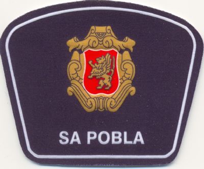 Emblema de brazo de Policia Local Sa Pobla (Baleares)