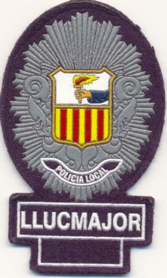 Emblema de Pecho de Policia Local Llucmajor (Baleares)