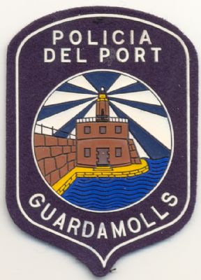 Emblema de Brazo de Policia Portuaria (Guardamolls)