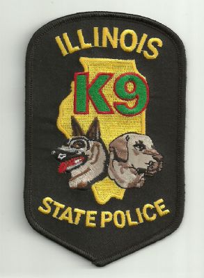 Emblema de Brazo K-9 (Illinois) U.S.A.