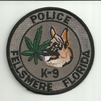 Emblema de Brazo K-9  Fellsmere(Florida) U.S.A.