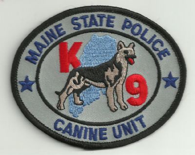 Emblema de Brazo K-9 (Maine) U.S.A.