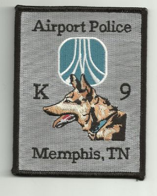 Emblema de Brazo K-9  Memphis (Tennessee) U.S.A.