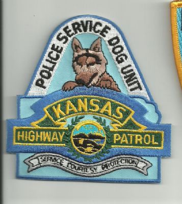 Emblema de Brazo K-9 (Kansas) U.S.A.