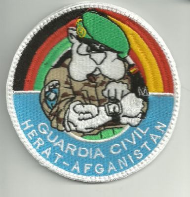 Emblema Brazo Guardia Civil Afganistan