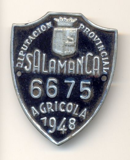 Matricula Agricola de Diputacion de Salamanca (1.948)