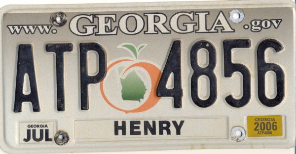 Matricula de Georgia  (U.S.A.)