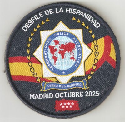 IPA Emblema brazo DESFILE DE LA HISPANIDAD 2025 (ESPA�A)
