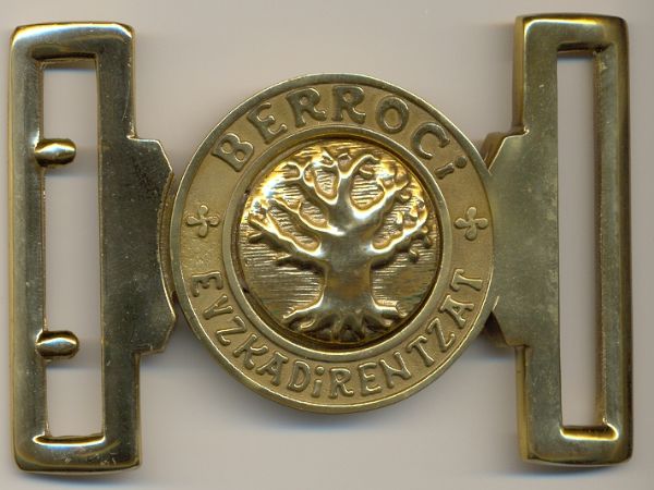 Antigua Hebilla de cinto de la Ertzaina (Berroci)