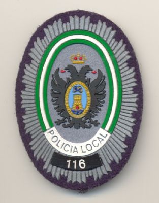 Emblema de Pecho de Policia Local Mojacar (Almeria)