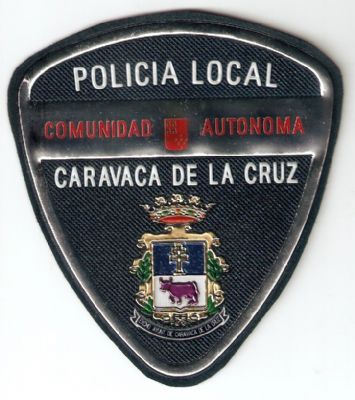 Emblema de brazo de Policia Local de Caravaca de la Cruz (Murcia)