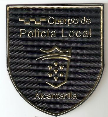 Emblema de brazo de Policia Local de Alcantarilla (Murcia)
