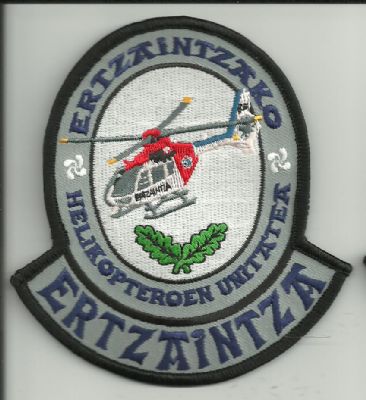Emblema Ertzaintza Helikopteroen Unitatea (Ertzaintzako)
